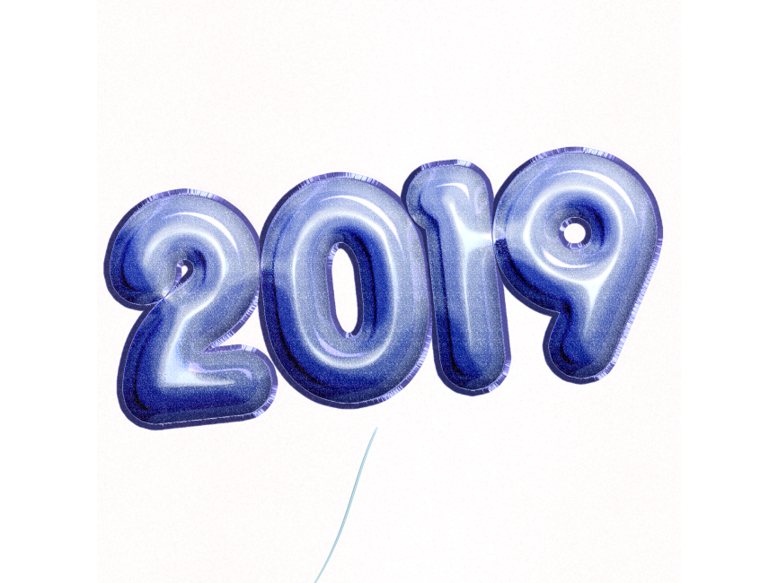 2019 Balloon Text