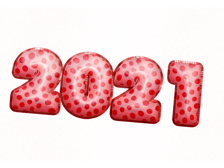 2021 Balloon Text
