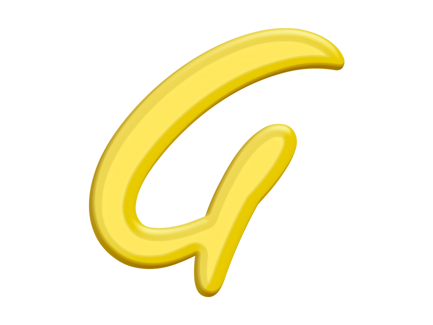 Banana Style Letter G