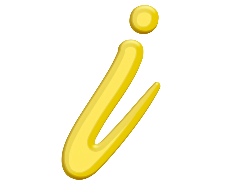 Banana Style Letter J