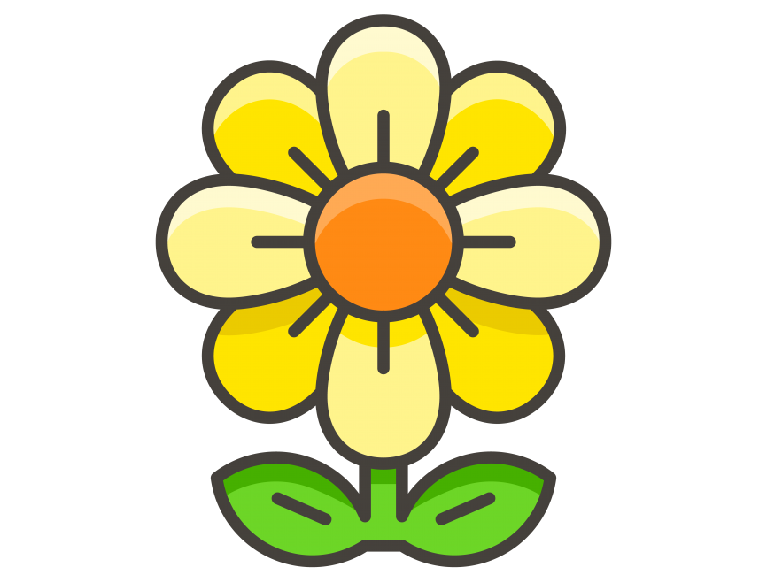 Blossom Emoji Icon
