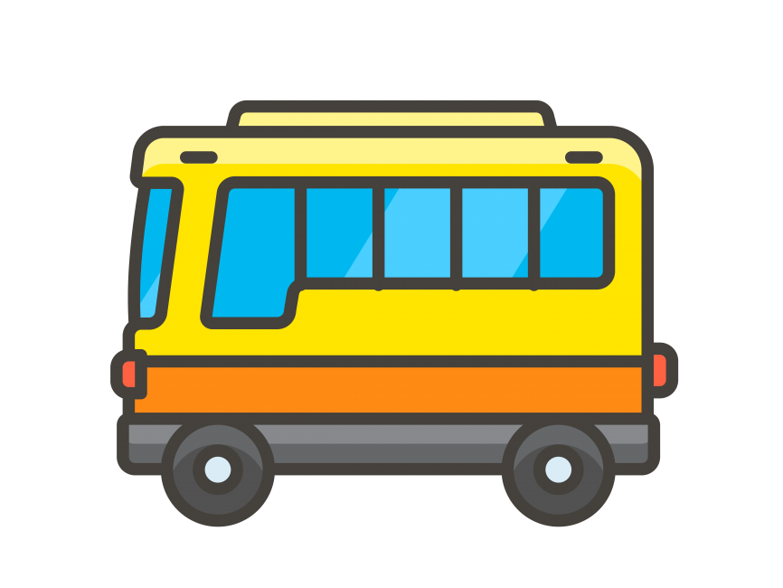 Bus Emoji Icon