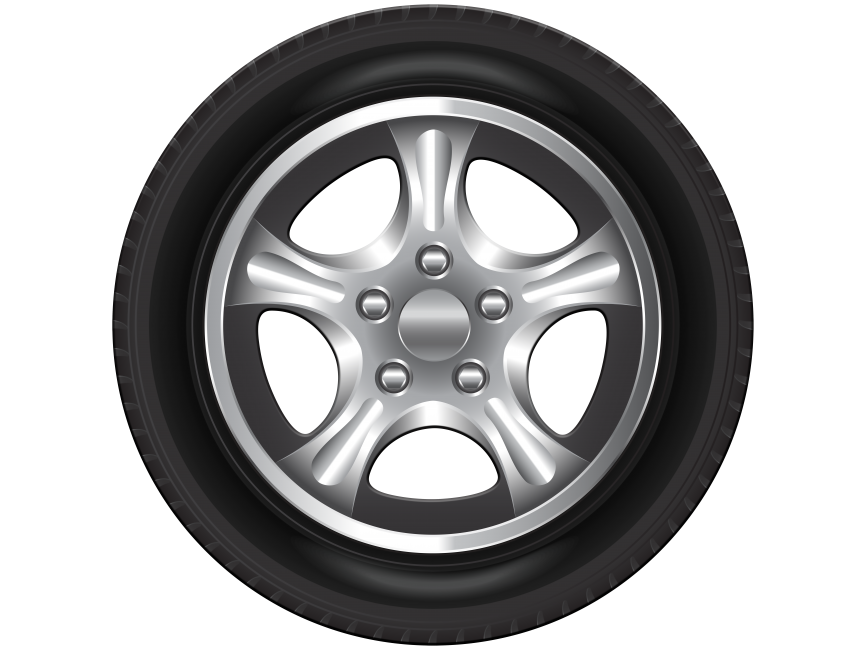 Car Tire with Rim