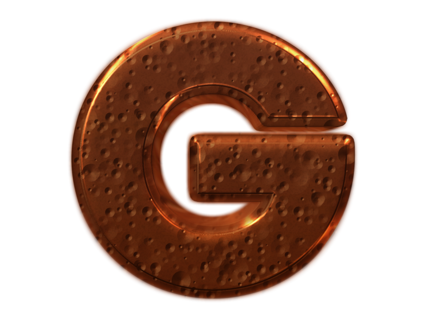 Chocolate Style 3D Letter G