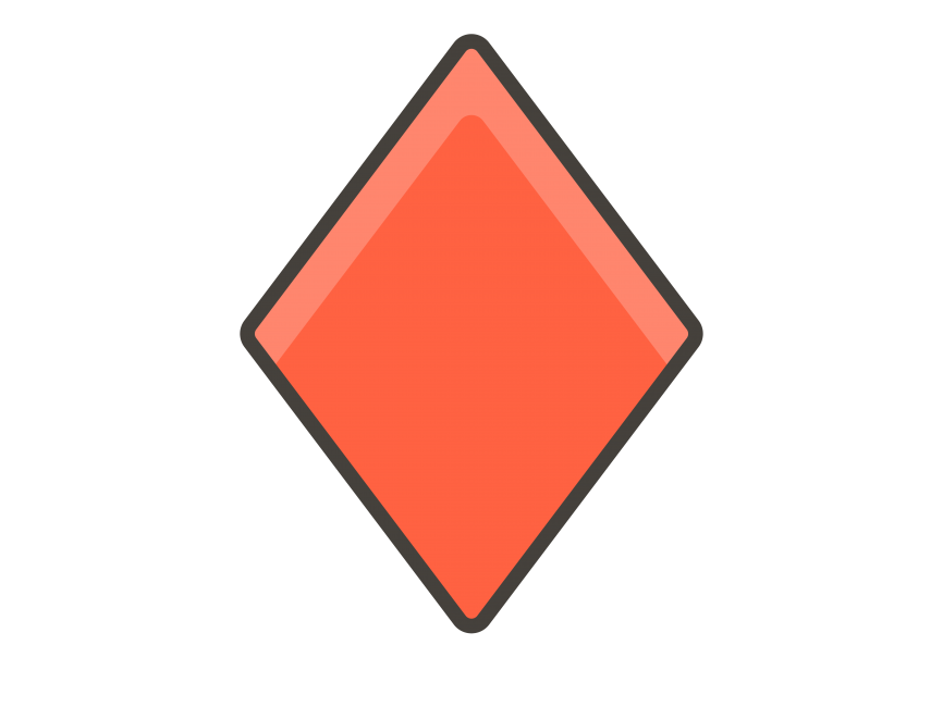 Diamond Suit Emoji Icon
