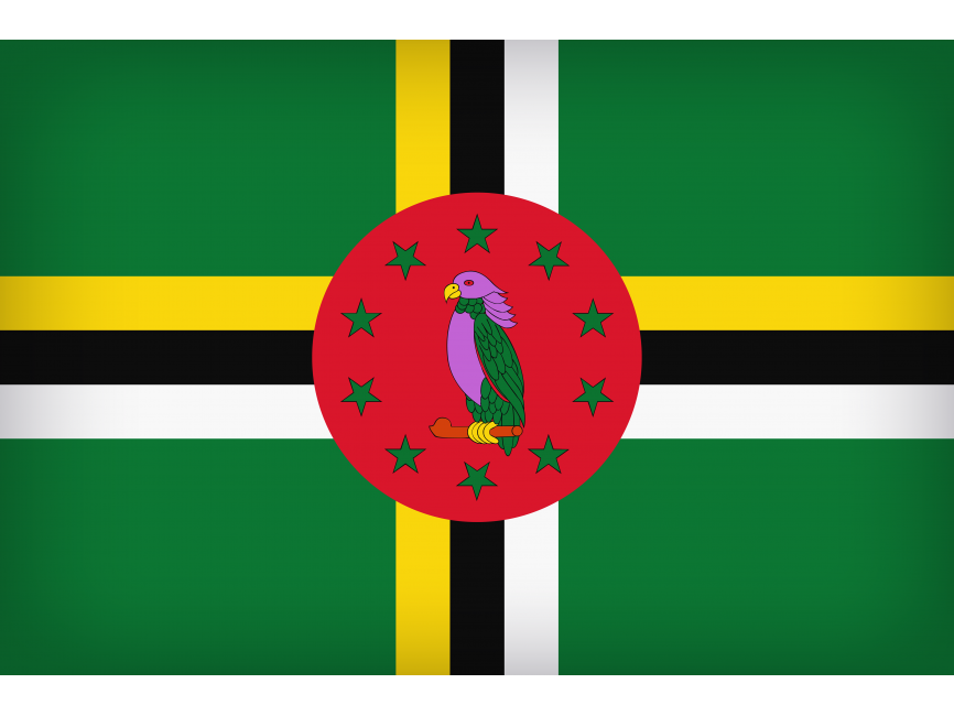 Dominica Large Flag