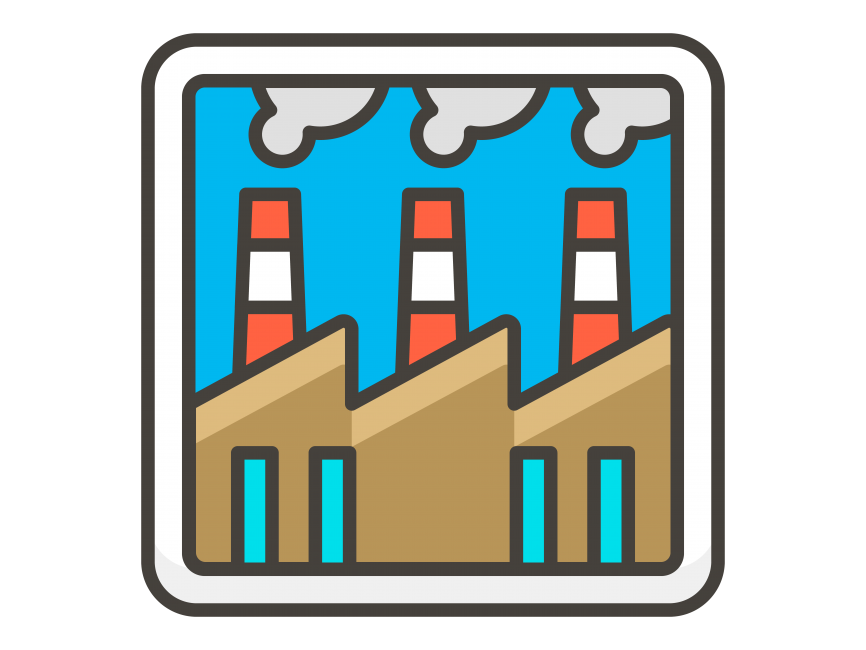 Factory Emoji Icon