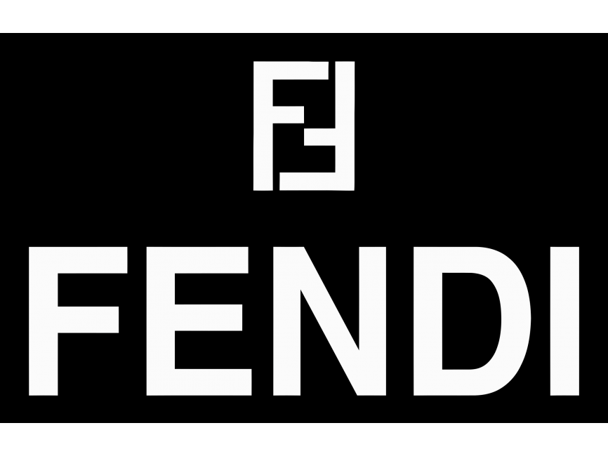 Fendi Black Logo PNG Transparent Logo - Freepngdesign.com
