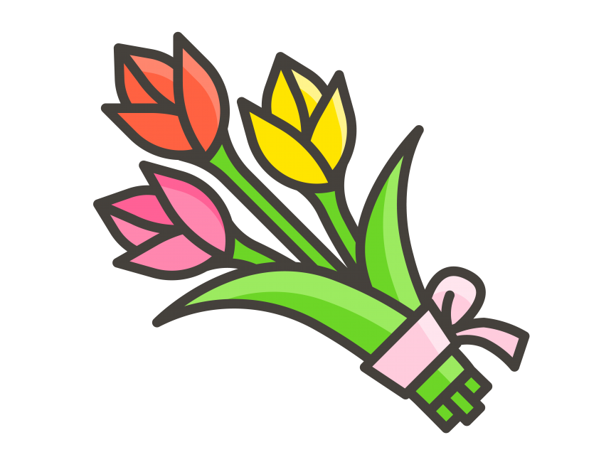 Flower Bouquet Emoji Icon