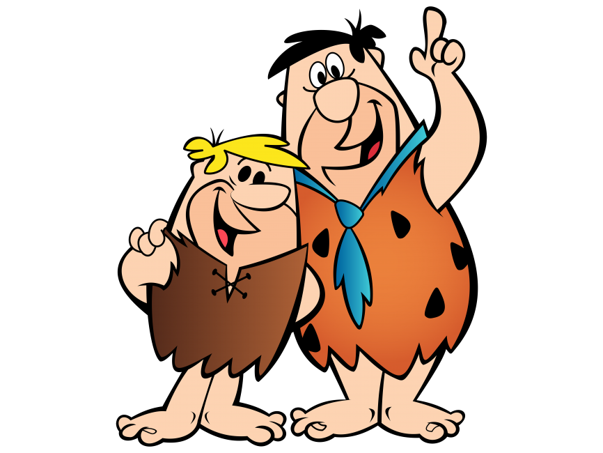 Fred Flintstone and Barney Rubble
