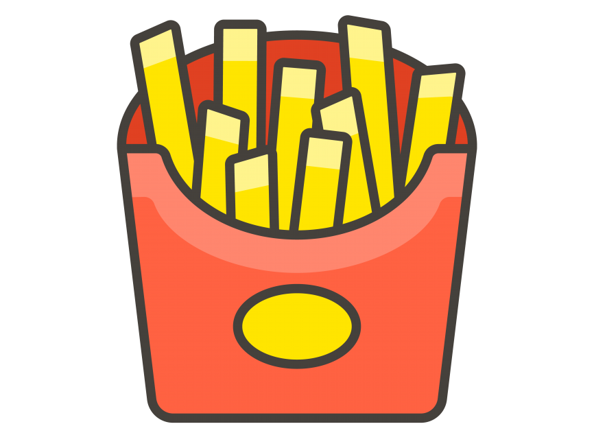 French Fries Emoji Icon