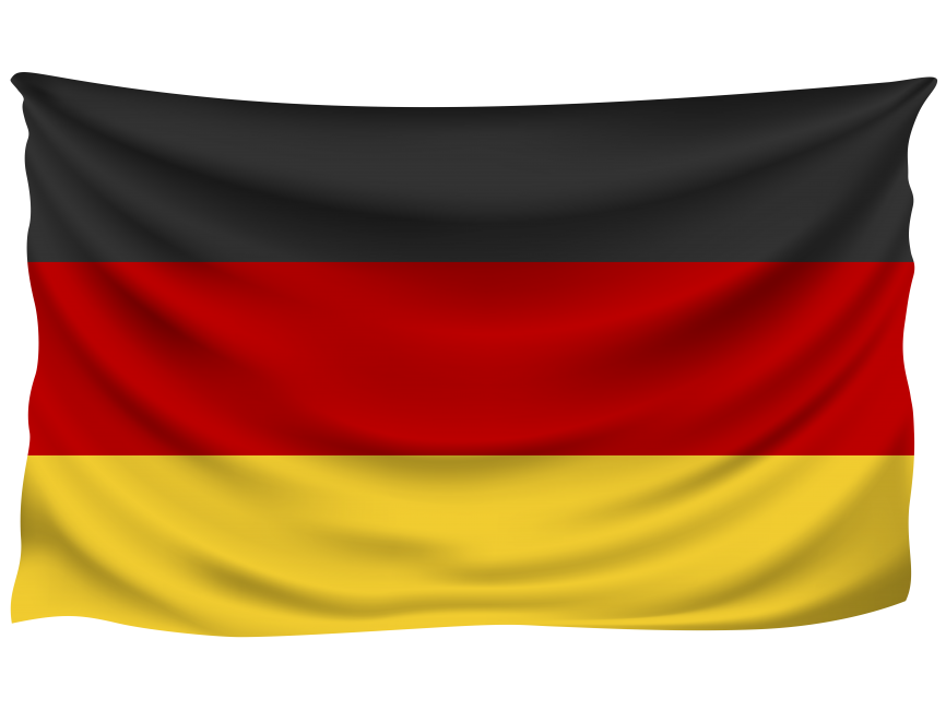 Germany Wrinkled Flag