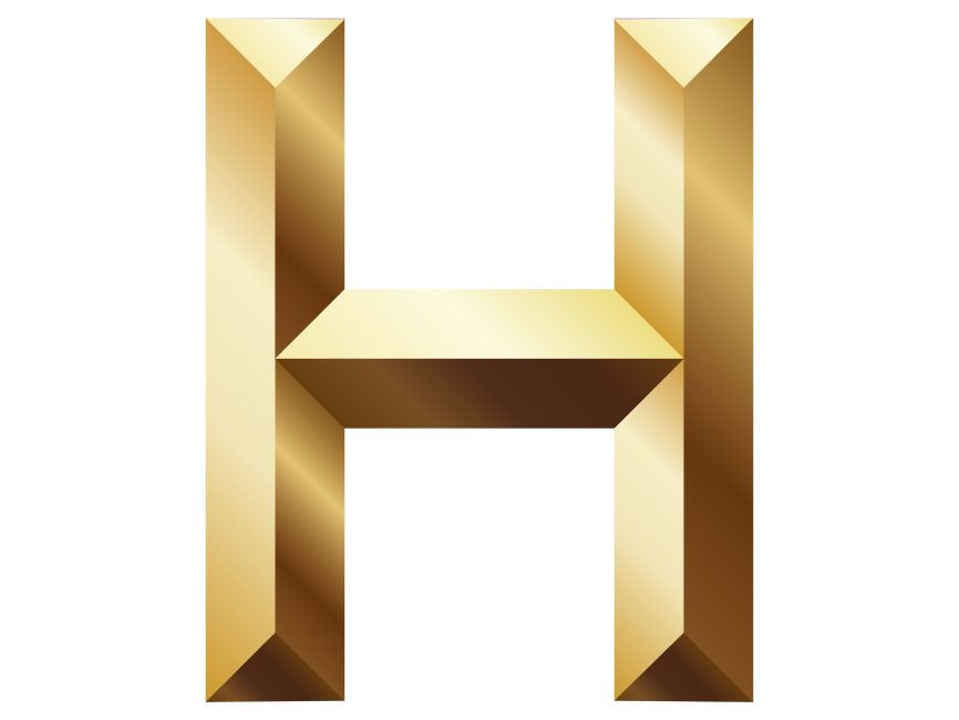 Golden H Character