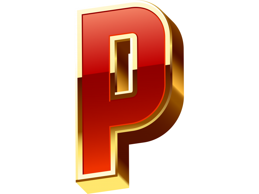 Golden P Letter