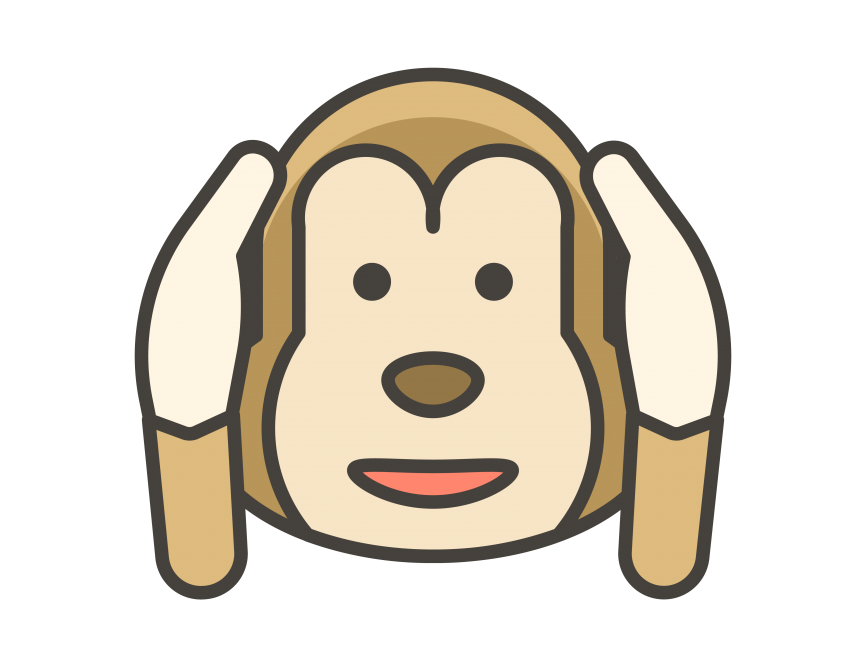 Hear No Evil Monkey Emoji