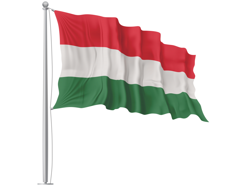 Hungary Waving Flag