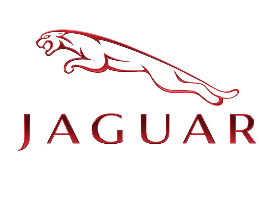 Jaguar Metallic Red Logo