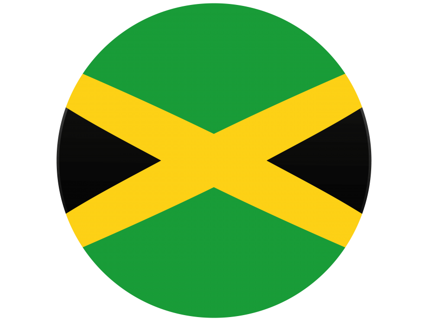 Jamaica Round Flag