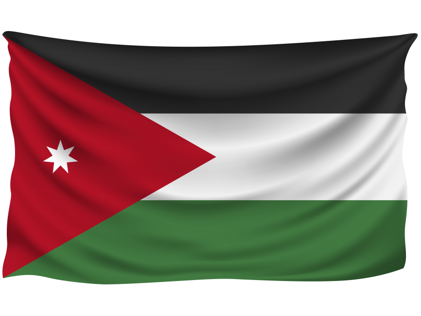 Jordan Wrinkled Flag