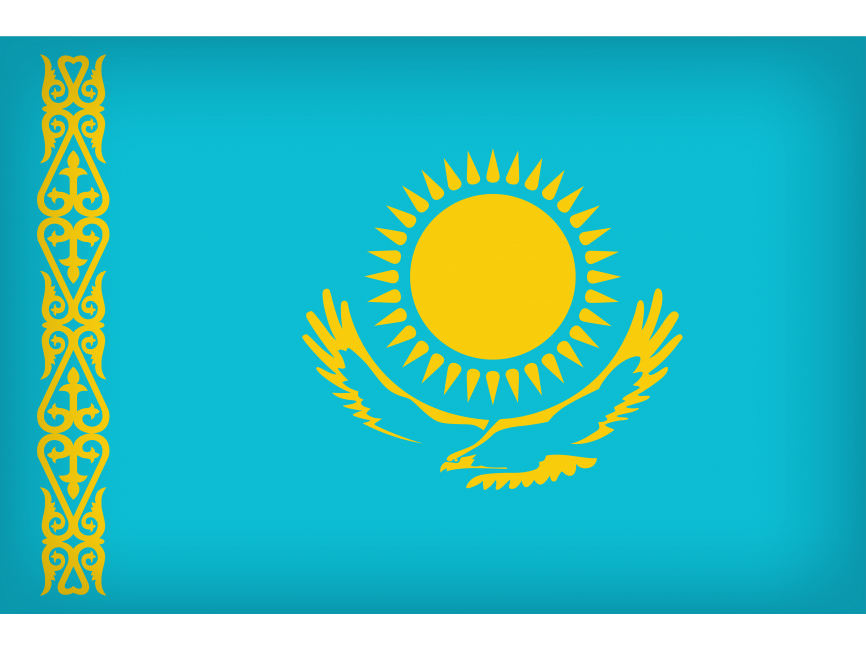 Kazakhstan Large Flag
