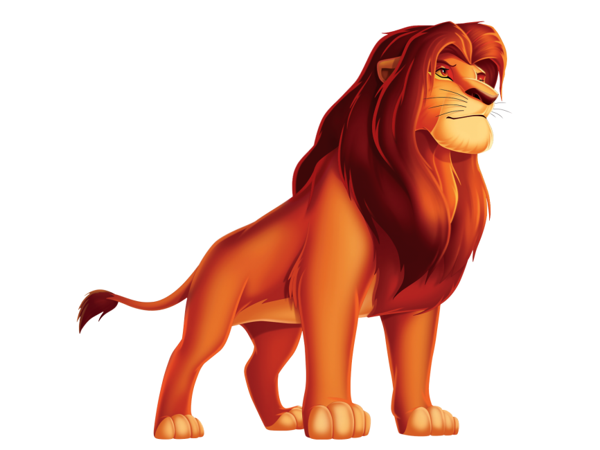 King Lion Cartoon