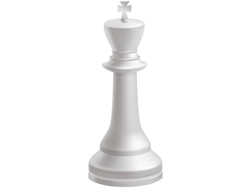 King White Chess Piece