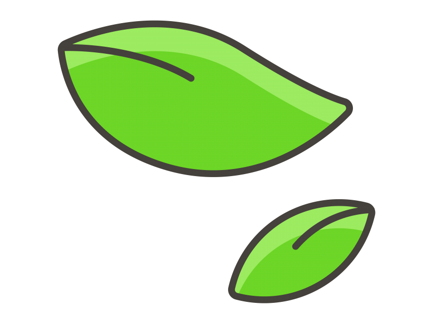Leaf  Fluttering in Wind Emoji