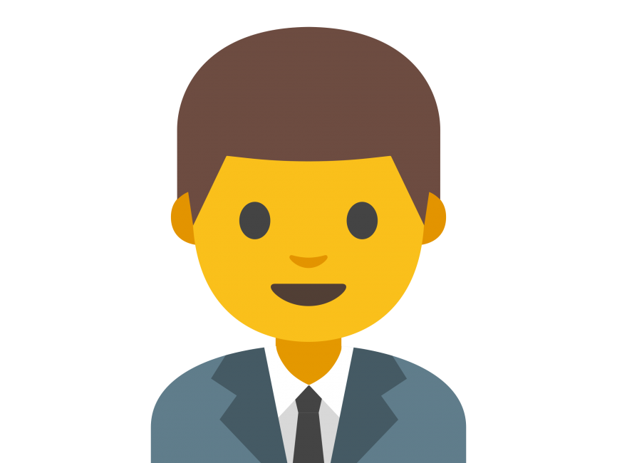 Man Office Worker Emoji