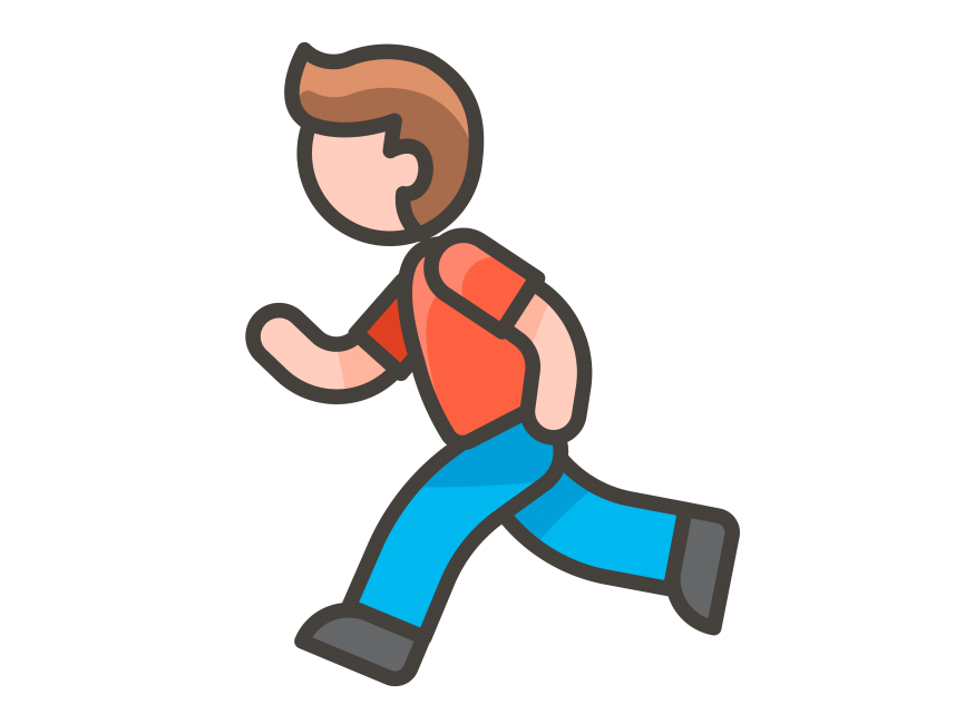 Man Running Emoji