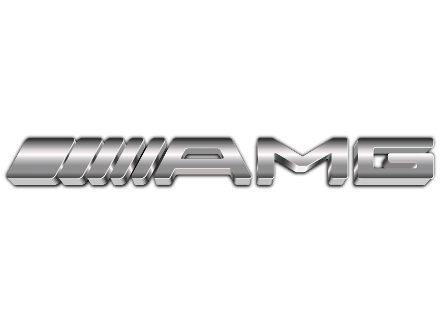 Mercedes AMG Metallic Logo