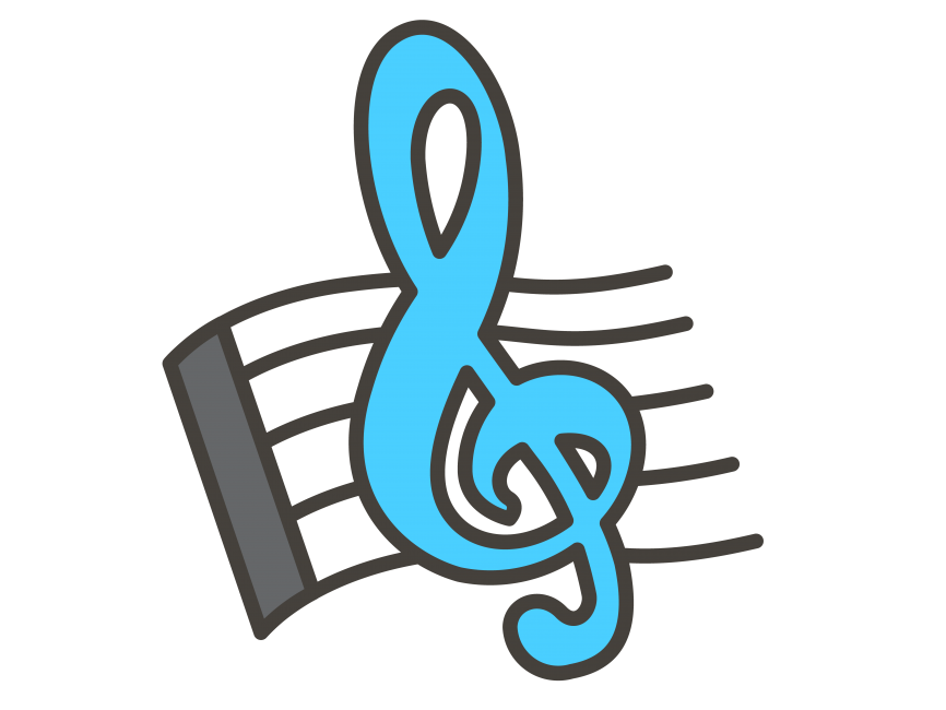Musical Score Emoji Icon