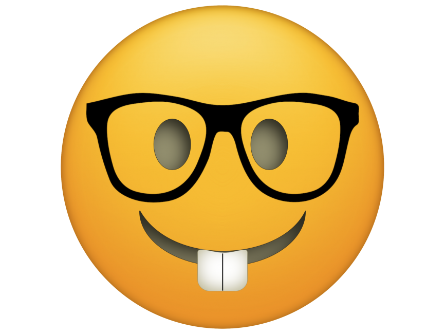 Nerd Glasses Emoji