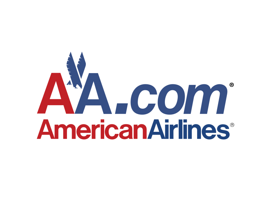 AA com American Airlines Logo PNG Transparent Logo - Freepngdesign.com