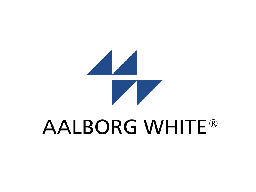Aalborg White Logo