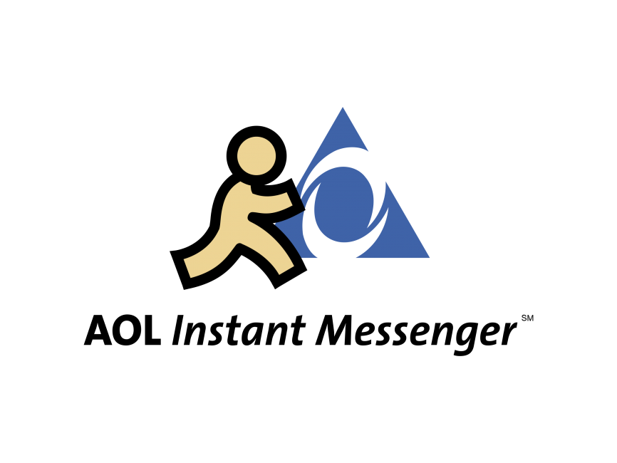 Aol Instant Messenger Logo Png Transparent Logo Freepngdesign Com