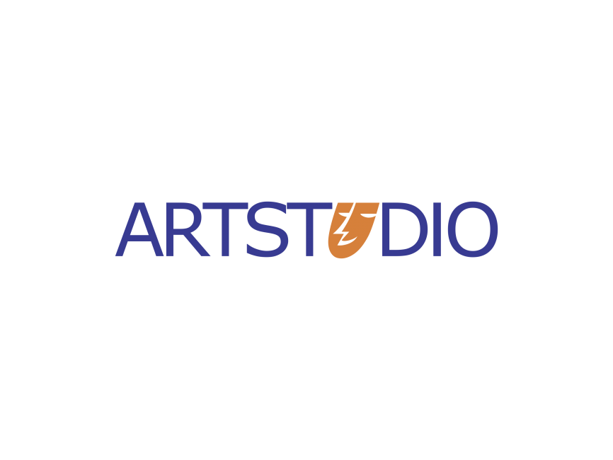 Art Studio Logo PNG Transparent Logo - Freepngdesign.com