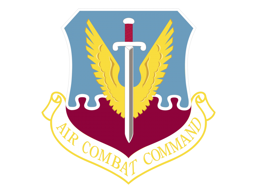 Air Combat Command Logo PNG Transparent Logo - Freepngdesign.com
