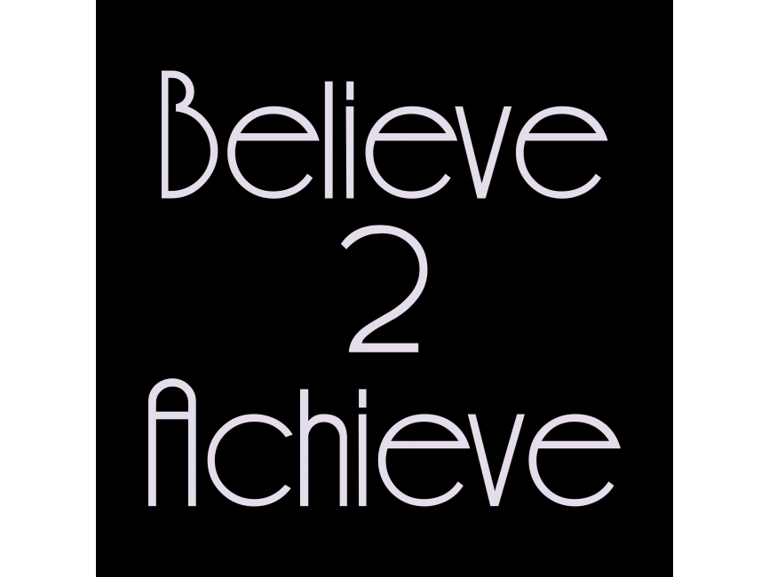 Believe 2 Achieve   Logo