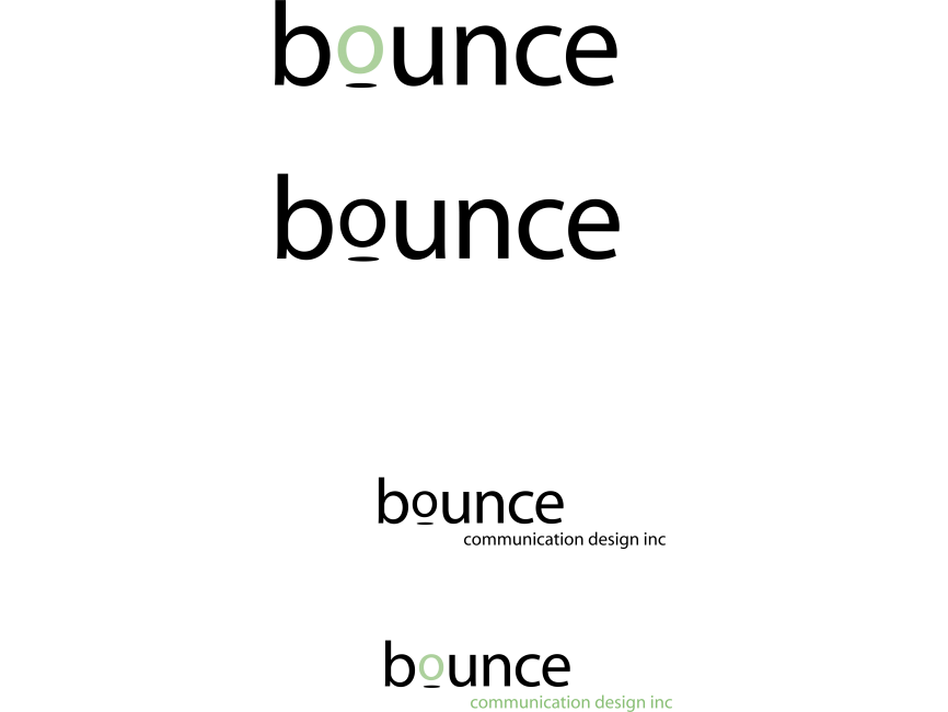 Bounce Communication Design inc   Logo