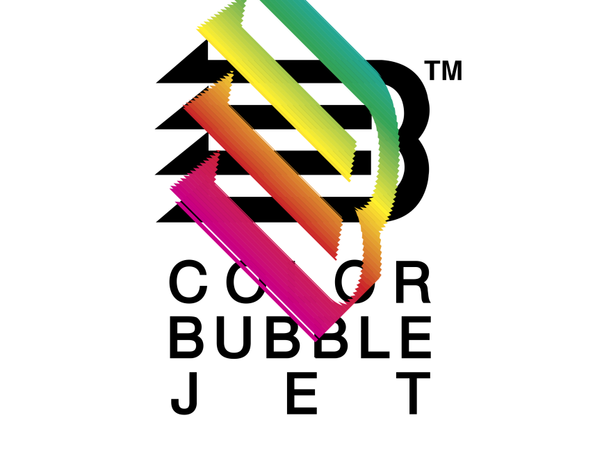 Color Bubble Jet Logo