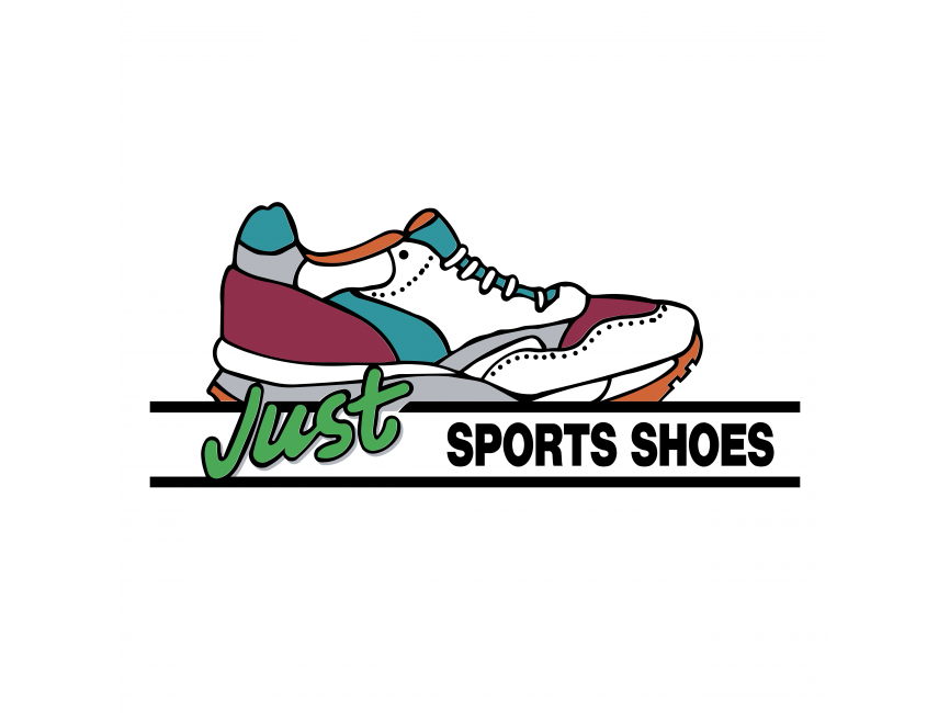 Just Sport Shoes Logo PNG Transparent Logo - Freepngdesign.com