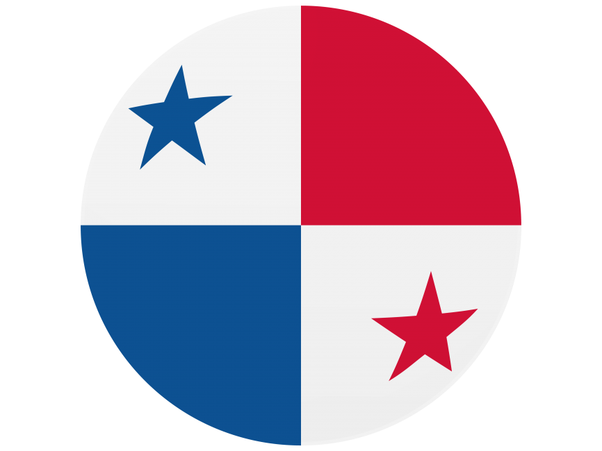 Panama Rounded Flag