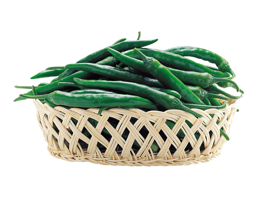 Peppers in Basket