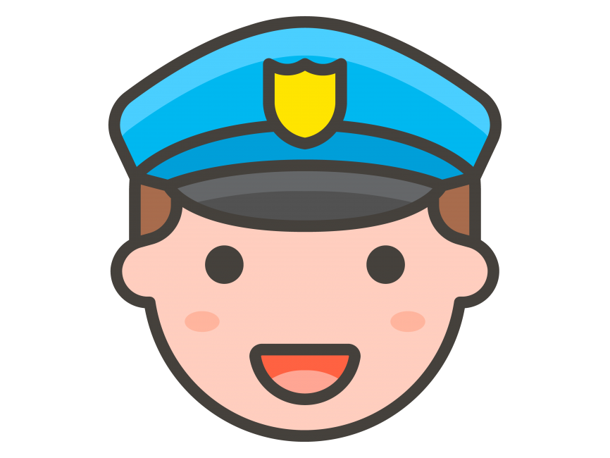 Police Man Officer Emoji