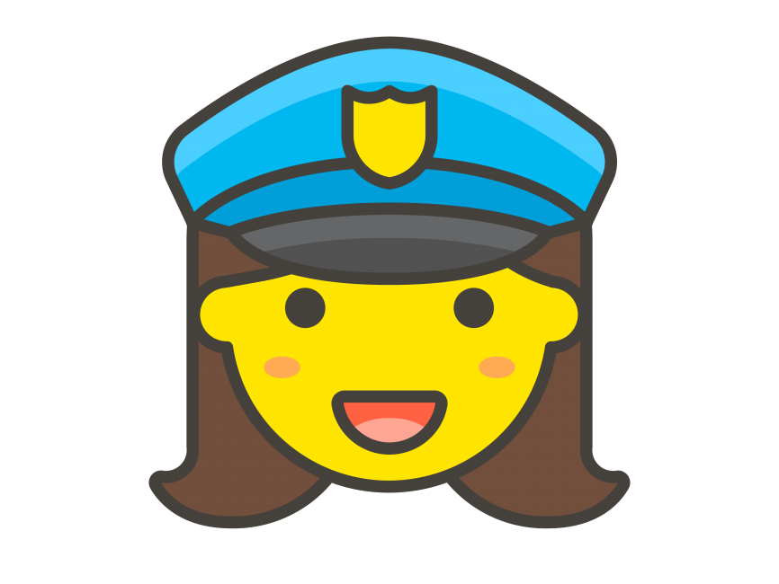 Police Woman Officer Emoji