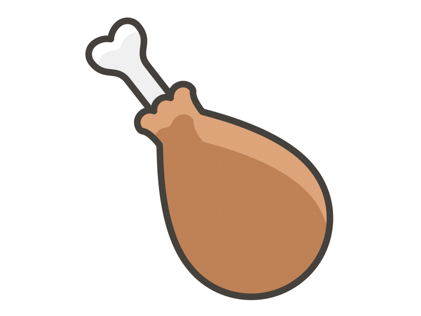 Poultry Leg Emoji Icon