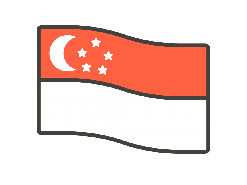 Singapore Flag Emoji