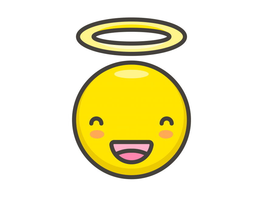 Smiling Face with Halo Emoji