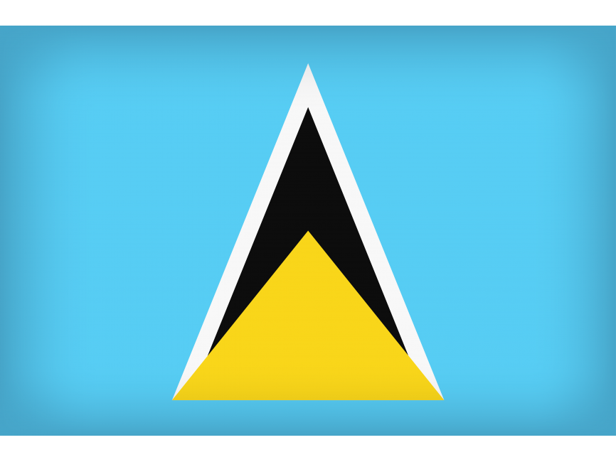 Saint Lucia Large Flag