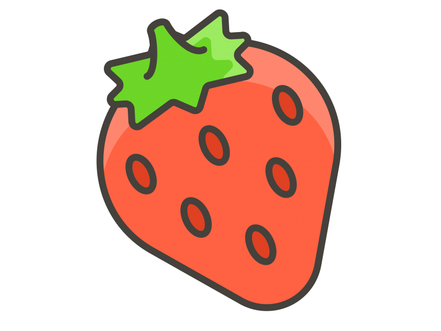 Strawberry Emoji Icon
